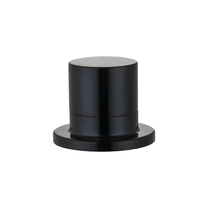 黑色高级沐浴露塑料金属钱球盖香水盖定制